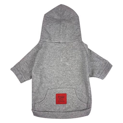 Grey Dog Hoodie by Doggy Doo Little