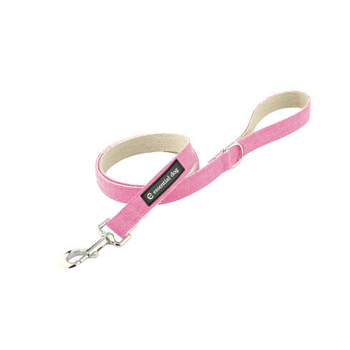 Organic Hemp & Cotton Dog Lead - Pretty in Pink